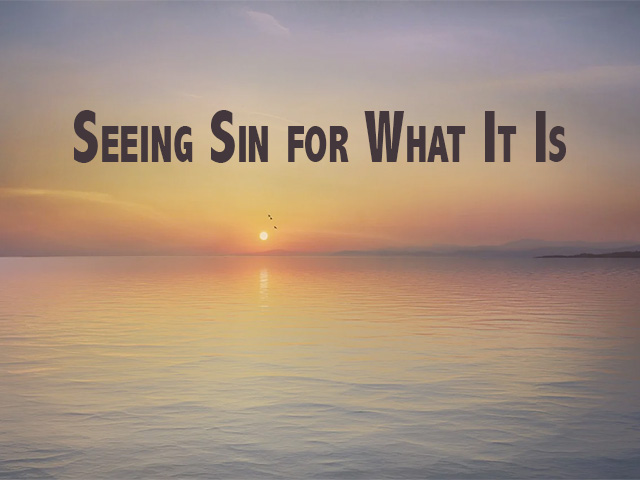 Seeing Sin for What It Is