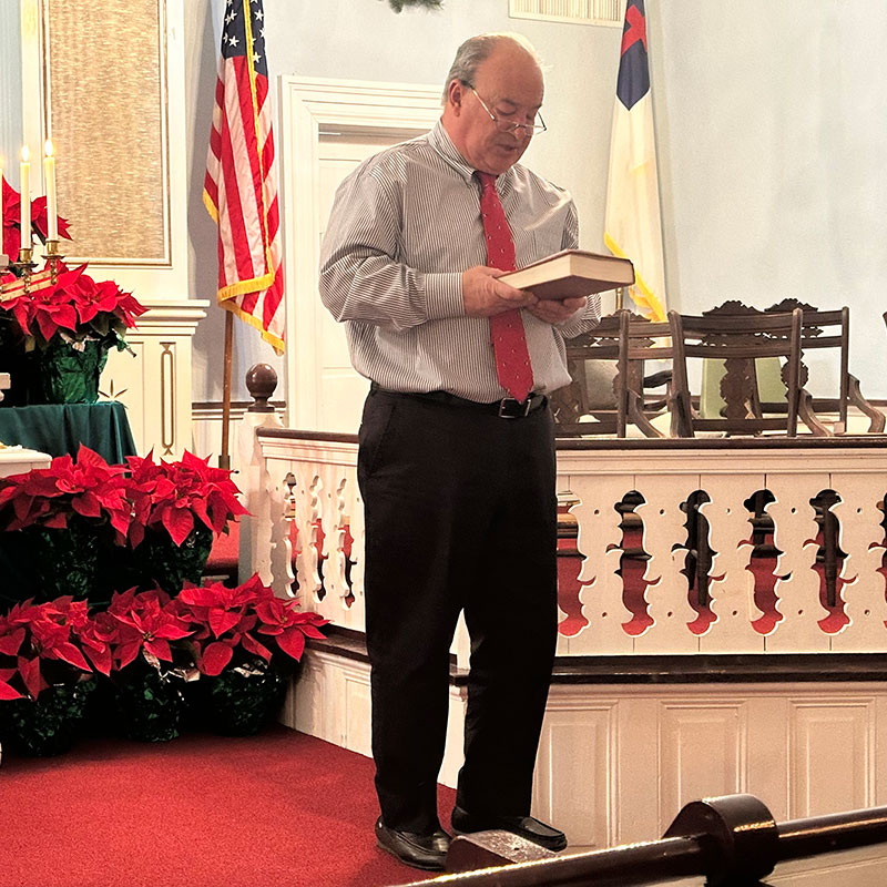 Pastor Chris O'Brien